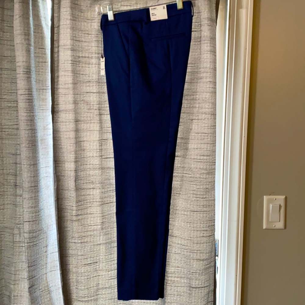 Express Low Rise Navy Dress Pants 2 Long. Columnist Fit.